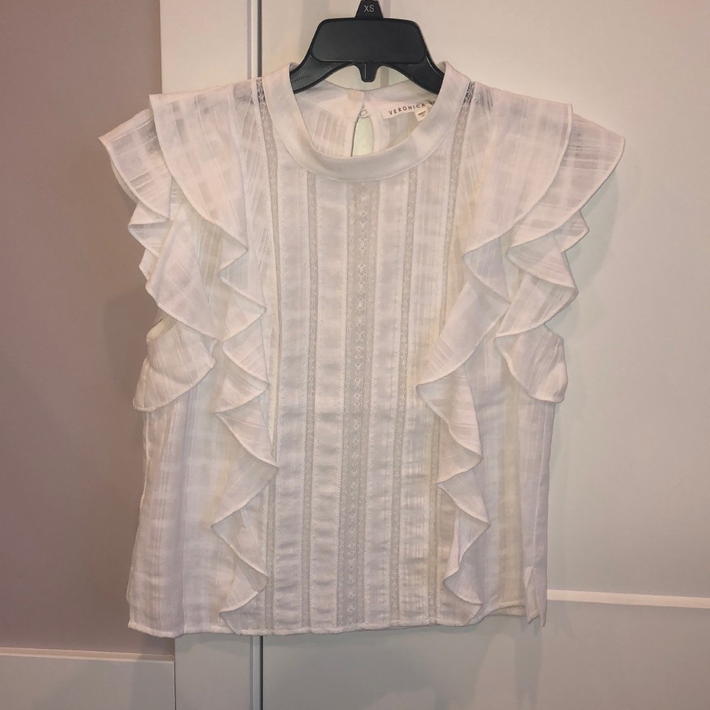 Veronica beard white tank